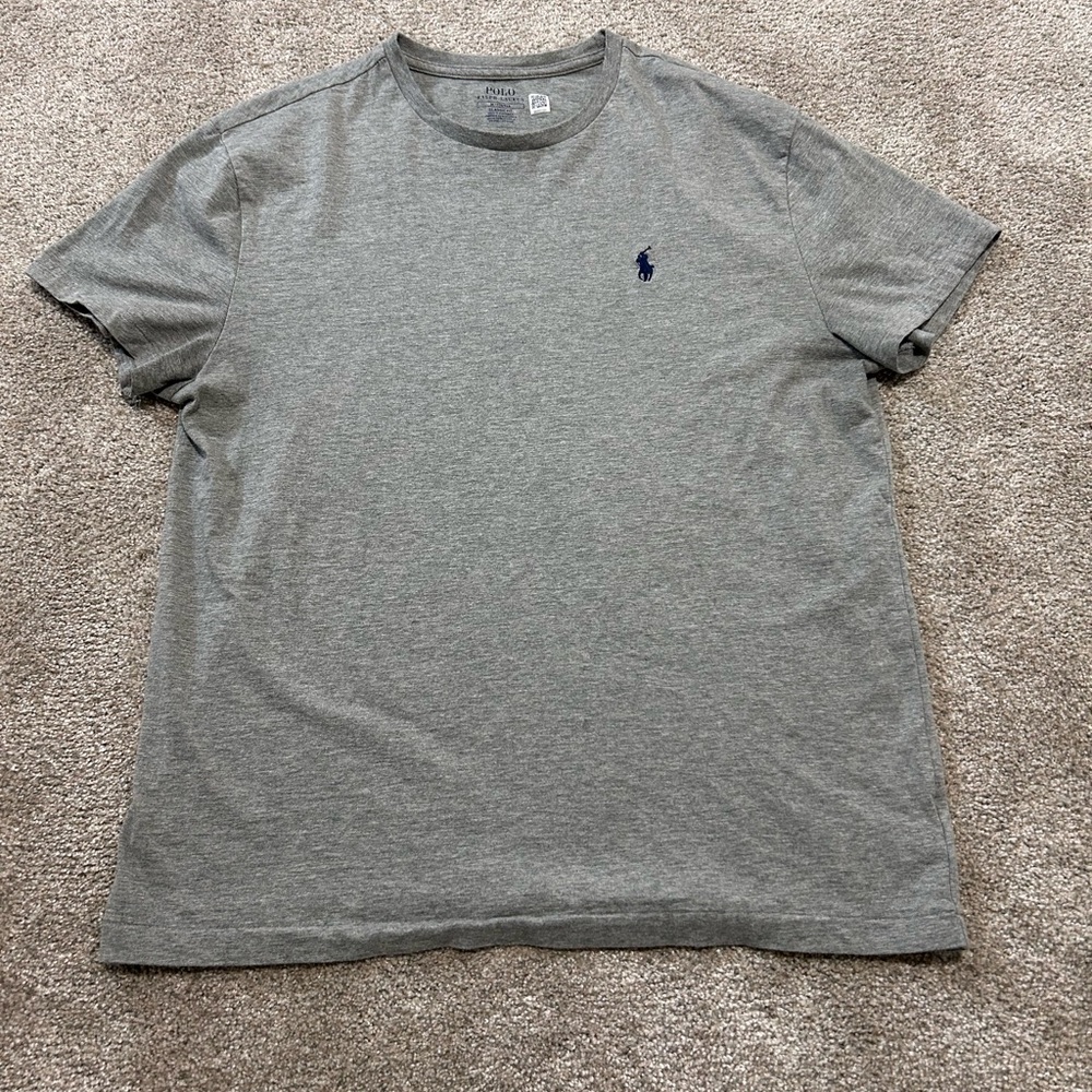 Polo by Ralph Lauren Gray Short Sleeve Tee